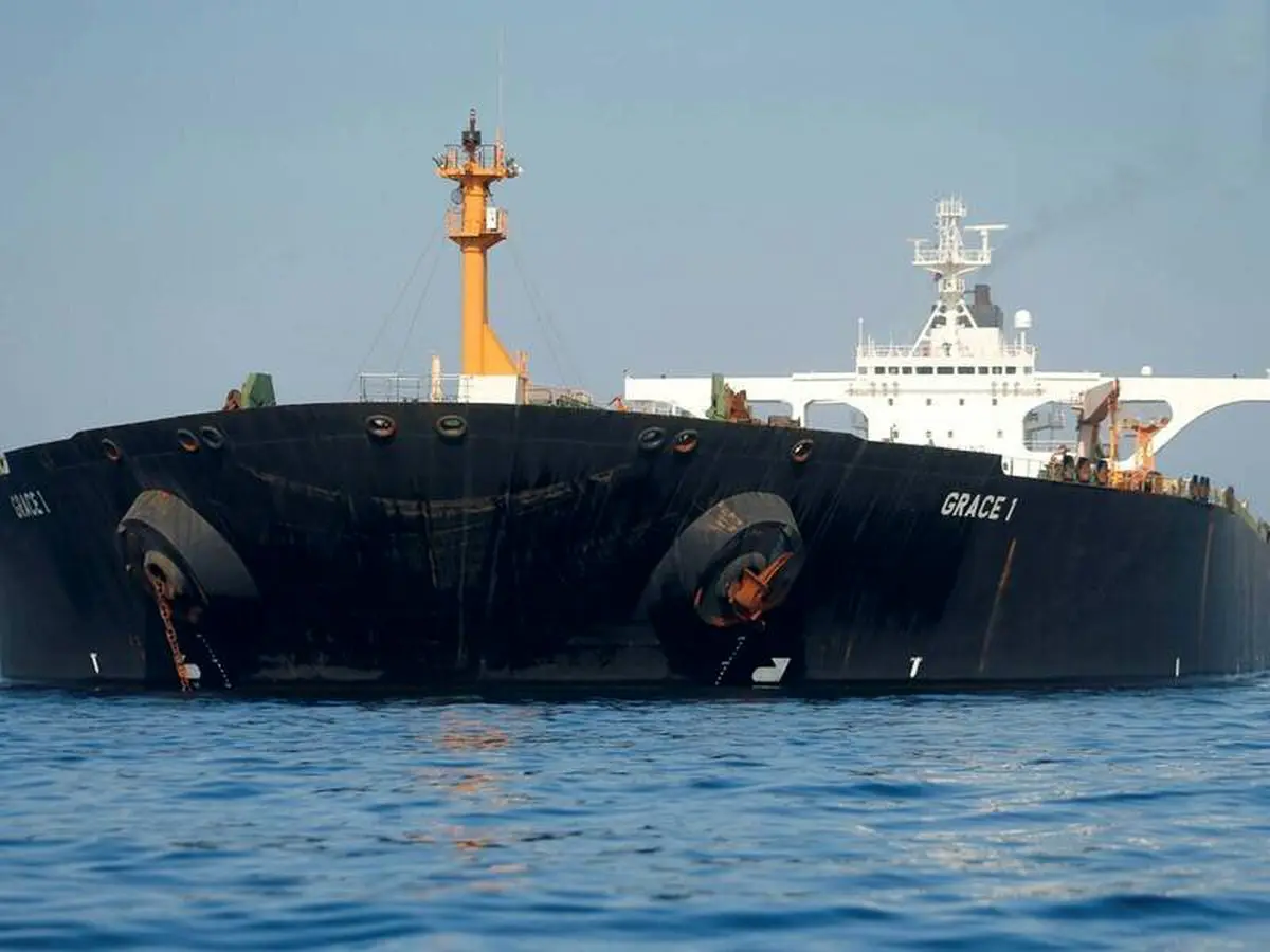 عکس های جدید از نفتکش آزاد شده ایران در جبل الطارق!