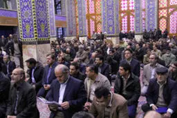 مجلس ترحیم فرزند آیت الله خاتمی/تصاویر