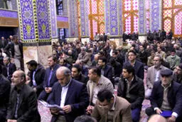 مجلس ترحیم فرزند آیت الله خاتمی/تصاویر