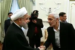 داغ شدن دوباره بحث بازگشت دادکان به فوتبال در پی دیدار وی با حسن روحانی + عکس