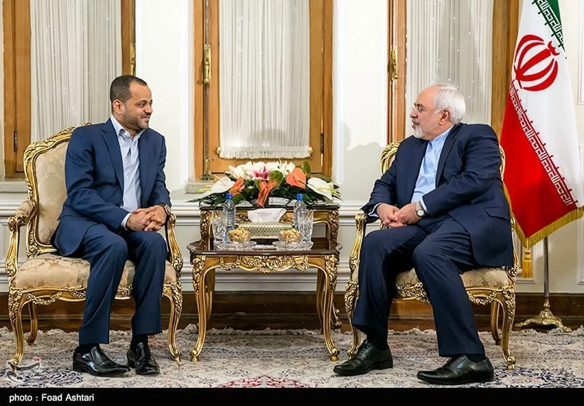 دیدار قائم مقام وزیرخارجه عمان با ظریف/عکس