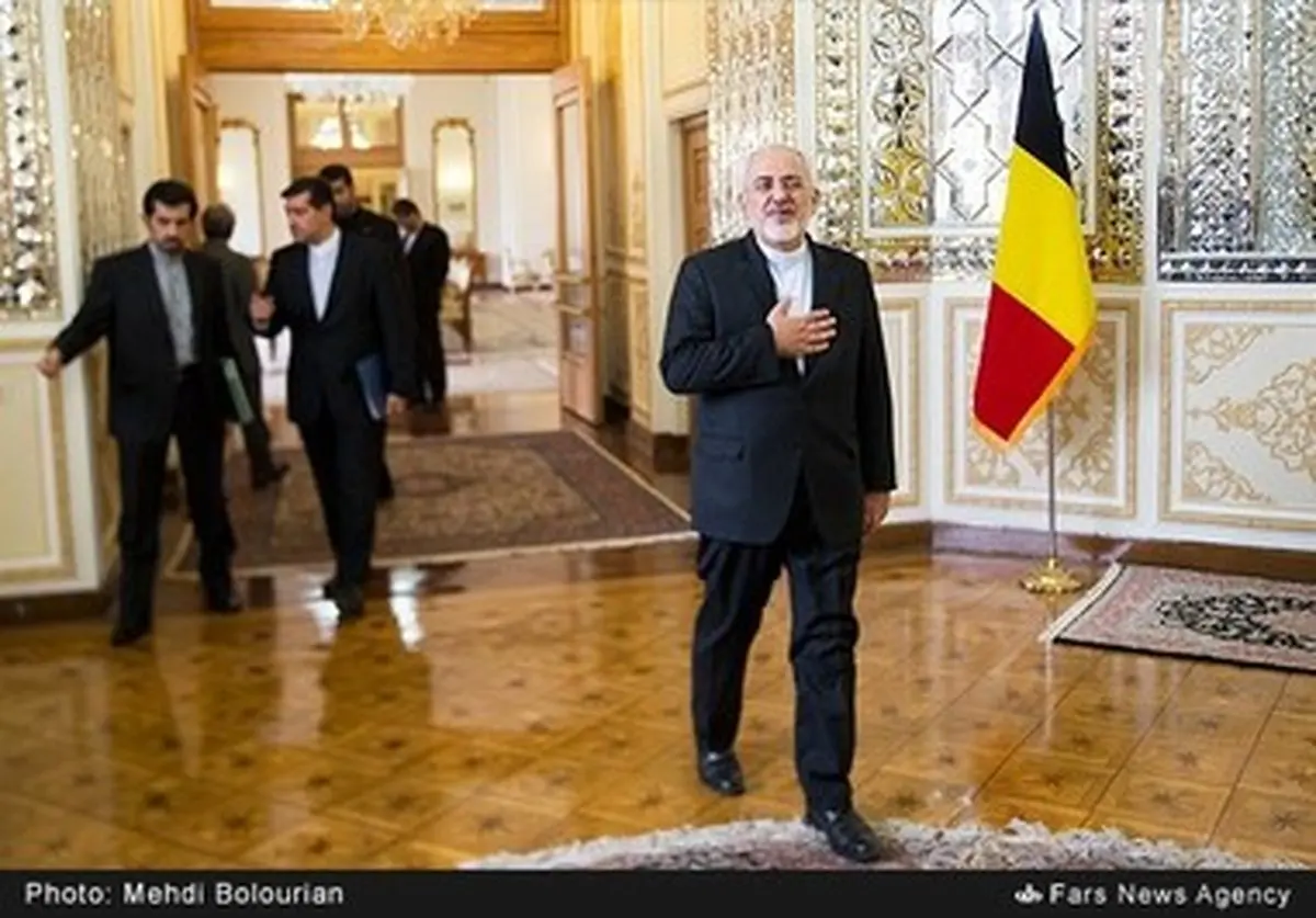 دیدار وزیر خارجه بلژیک با ظریف/تصاویر