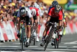 تصاویری دیدنی از مسابقات دوچرخه سواری "تور د فرانس"