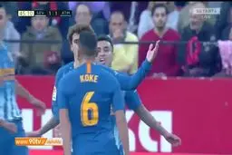 ببینید: خلاصه لالیگا: سویا 1-1 اتلتیکومادرید