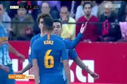 ببینید: خلاصه لالیگا: سویا 1-1 اتلتیکومادرید