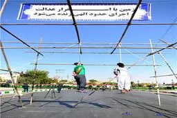 اعدام علنی 2 نفر در مشهد به جرم تجاوز