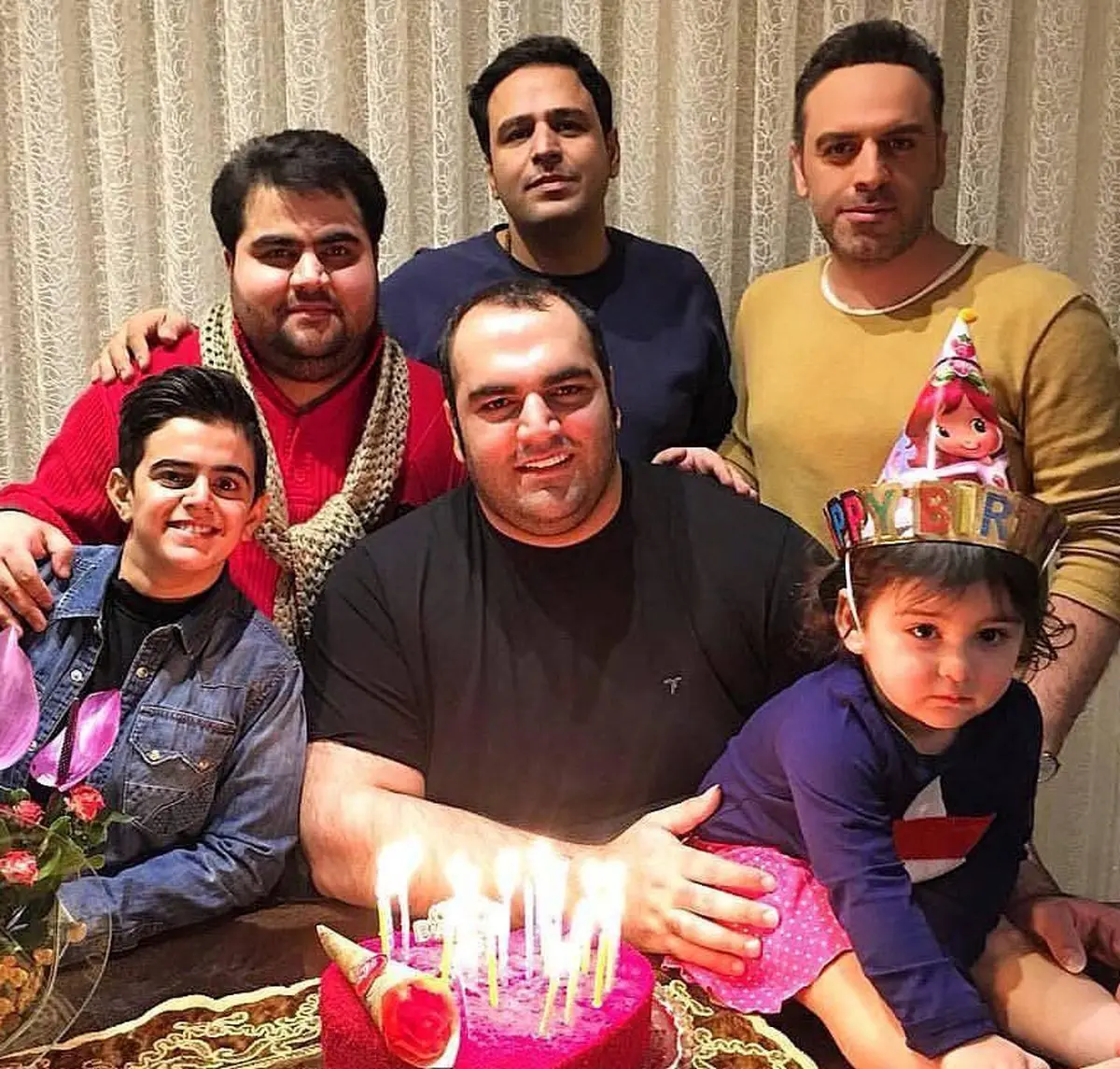 بازیگران سینما در تولد بهداد سلیمی/عکس