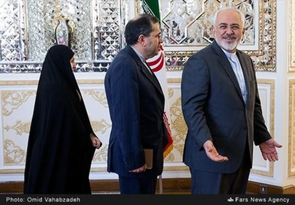 دیدار وزرای خارجه ایران و فرانسه/تصاویر