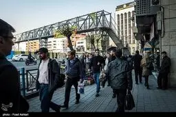 تهران دیگر رنگ ندارد /گزارش تصویری