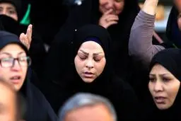 تصویر رویترز از عزاداری شیعیان حسینی در کربلا