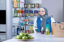 حضور نفیسه روشن در یک عکس تبلیغاتی مدرن + عکس