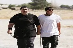 تصویری از گریم عجیب نوید محمدزاده در فیلم جدیدش