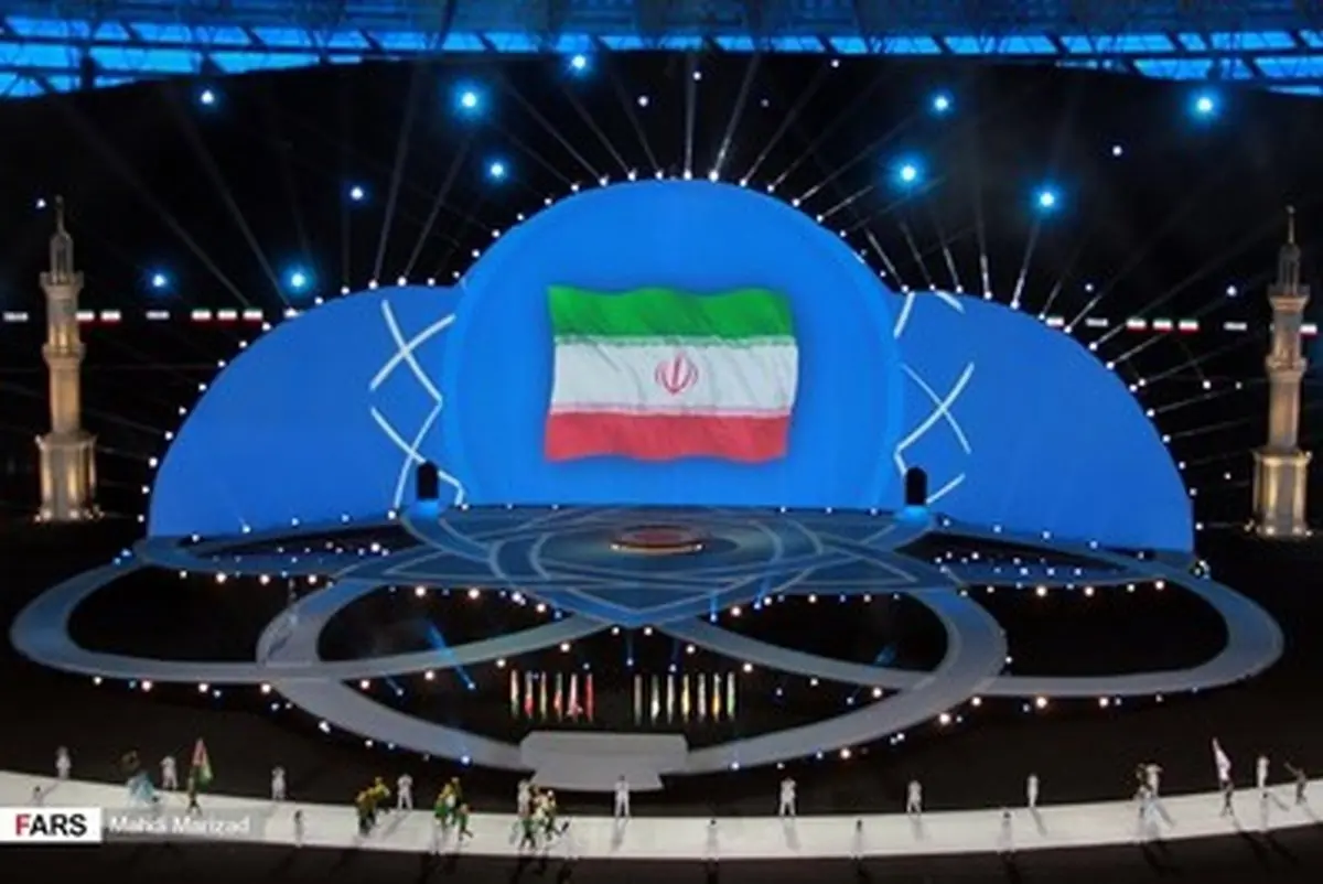 حواشی تصویری مراسم افتتاحیه بازی‌های کشورهای اسلامی