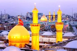 نمایی زیبا از بین الحرمین