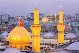 نمایی زیبا از بین الحرمین