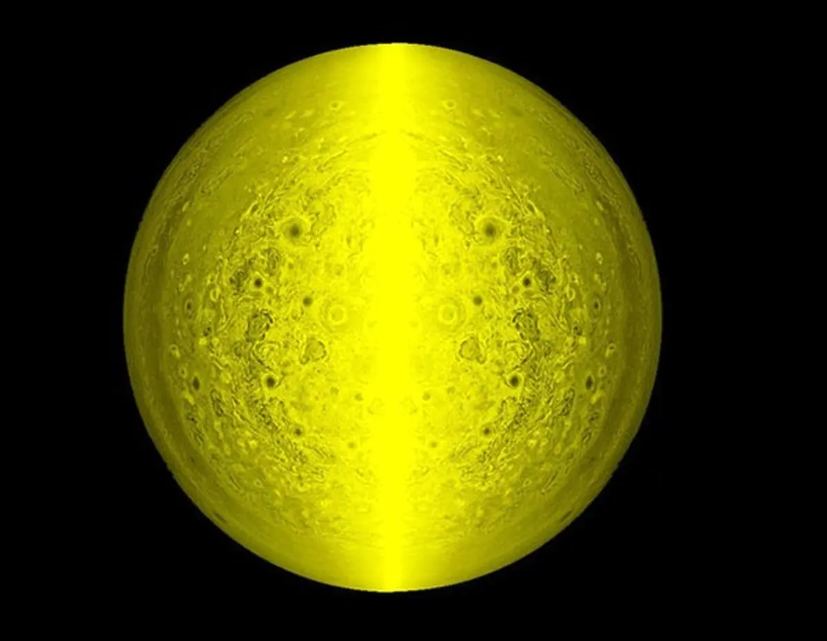 لبخند مشتری در عکس جدید ناسا