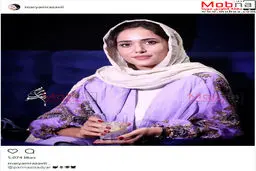 پوشش جالب پریناز ایزدیار در اکران یک فیلم