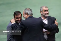 تصاویر جلسه رای اعتماد مجلس به عباس علی‌آبادی