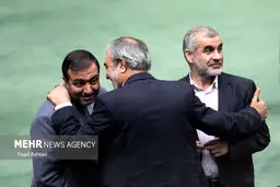 تصاویر جلسه رای اعتماد مجلس به عباس علی‌آبادی