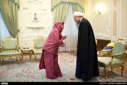 دیدار وزیر امور خارجه هند با رئیس جمهوری/ تصاویر