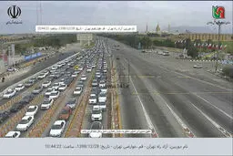 عکس جنجالی از اتوبان تهران-قم