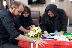 تحویل پیکر خلبان‌های پرواز تهران-یاسوج به خانواده‌هایشان/تصاویر