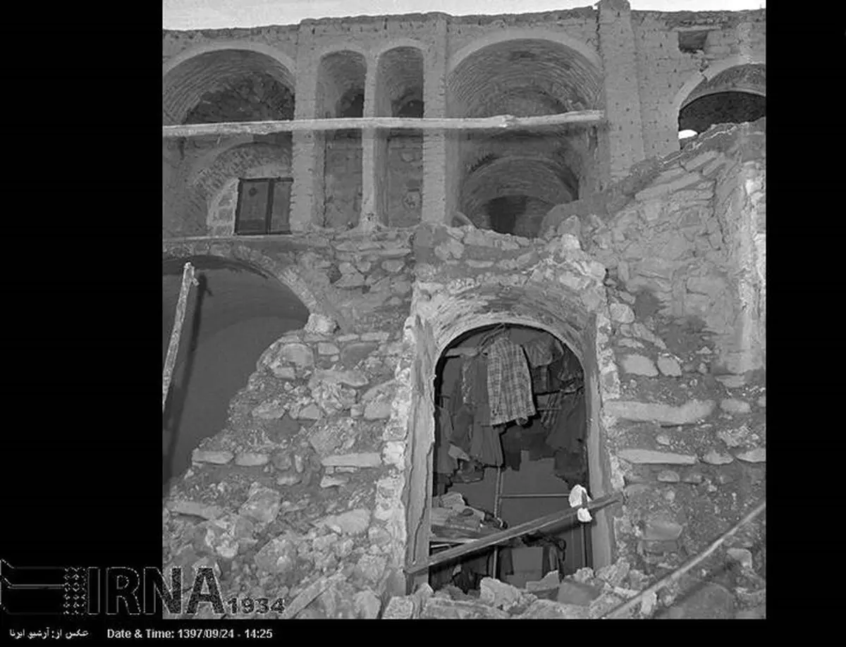 زلزله سال 1356 کرمان با 519 تن کشته!/ تصاویر