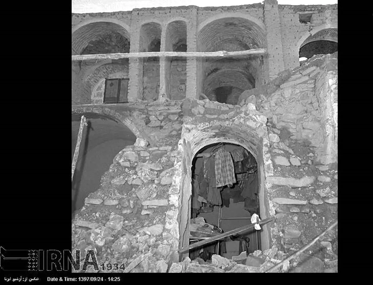 زلزله سال 1356 کرمان با 519 تن کشته!/ تصاویر
