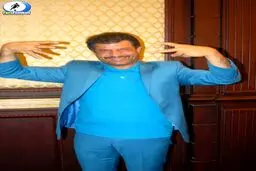 کری‌خوانی مجری پرسپولیسی برای آبی‌ها/ عکس