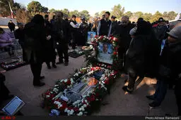 چند سکانس تصویری از اولین سالگرد شهدای آتش نشان حادثه پلاسکو