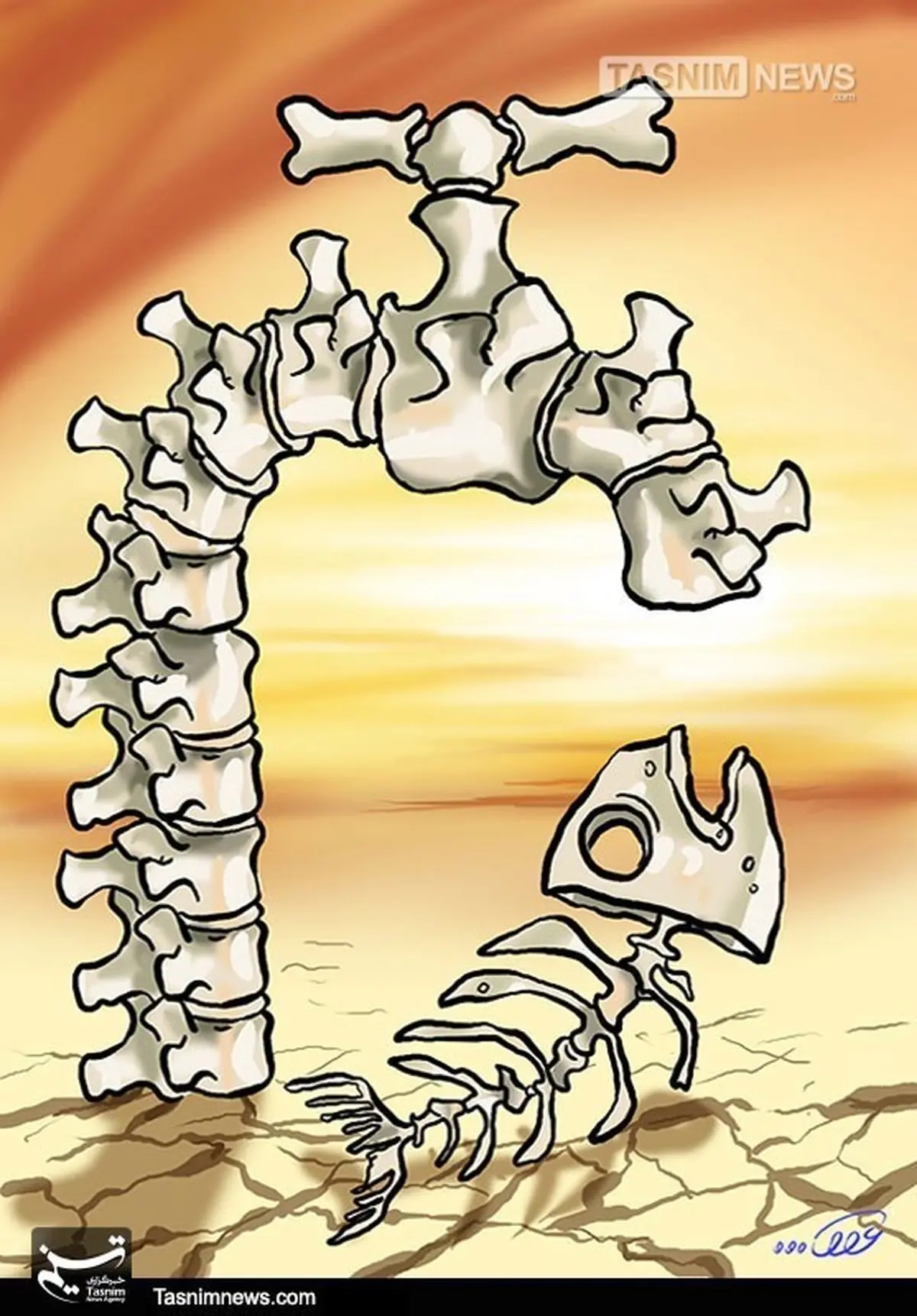 کاریکاتور دردناک از مشکل این روزهایمان