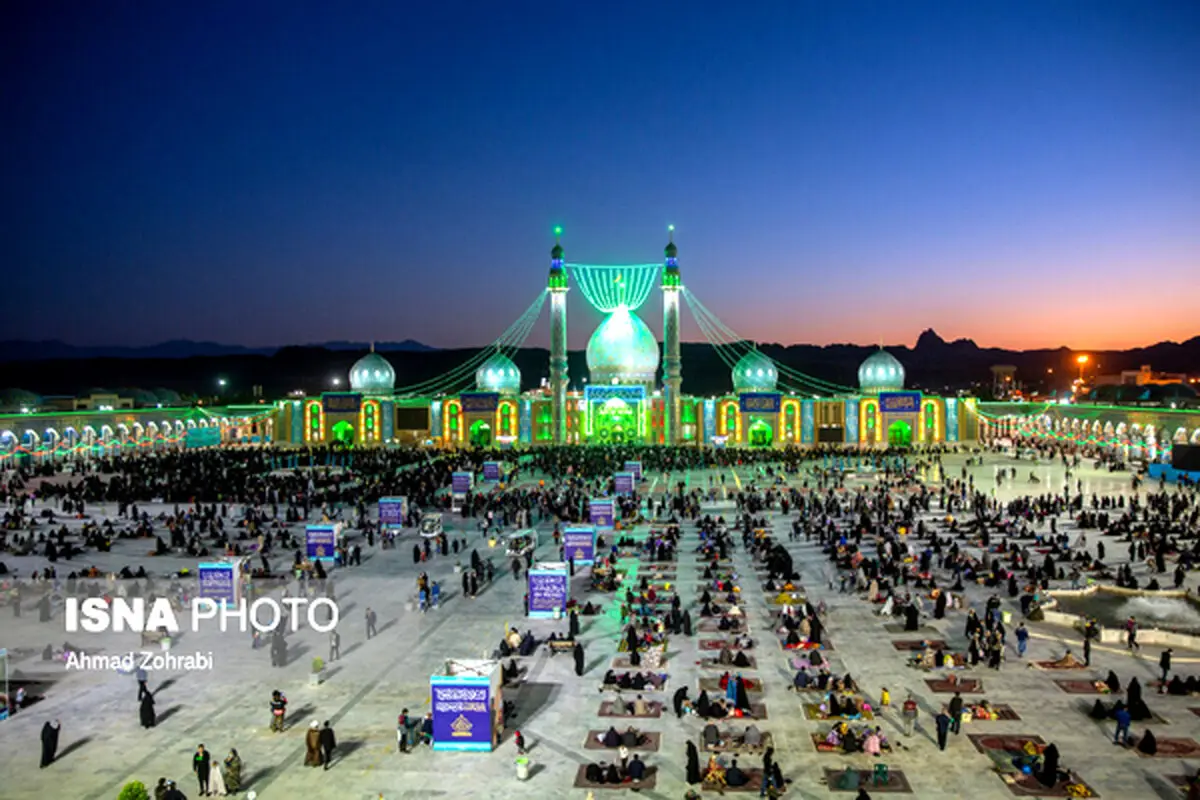 شب نیمه شعبان در مسجد مقدس جمکران