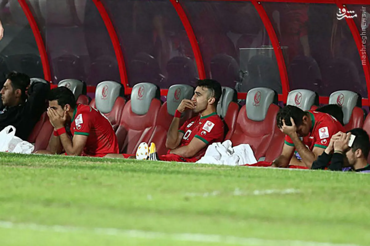 عکس/ نیمکت تیم ملی امید پس از حذف برابر ژاپن