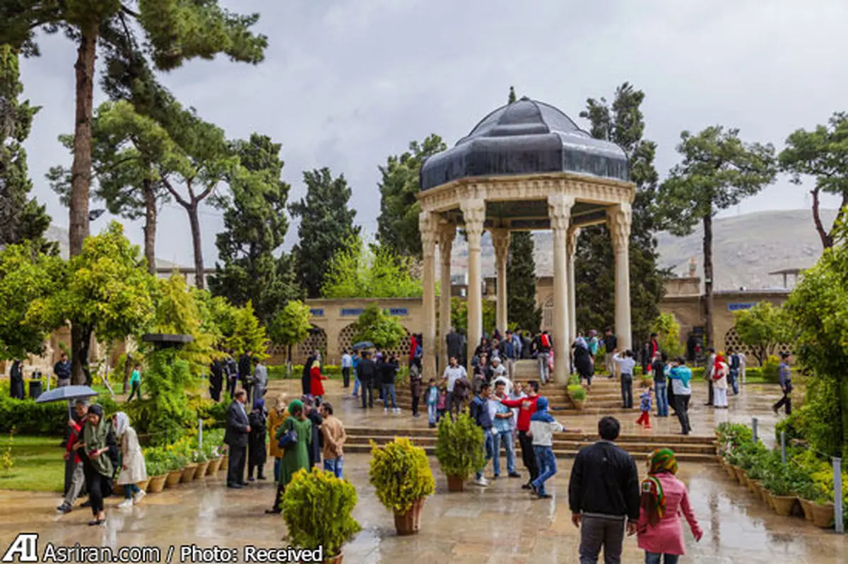 گزارش سفر یک خبرنگار آمریکایی به مقبره حافظ+عکس