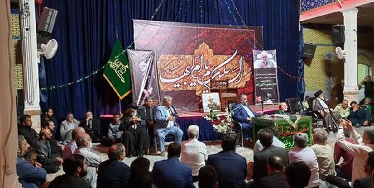 مجلس ترحیم مداح معروف پس از 60 روز +عکس