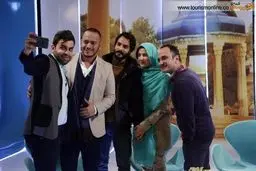 بازیگر سریال کیمیا و همسرش/ عکس