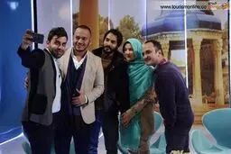 بازیگر سریال کیمیا و همسرش/ عکس