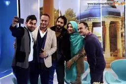 بازیگر سریال کیمیا و همسرش/ عکس
