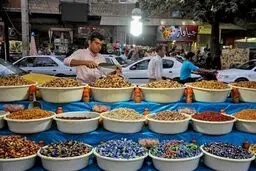 تصاویری زیبا از بازار مریوان