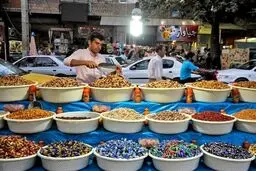 تصاویری زیبا از بازار مریوان