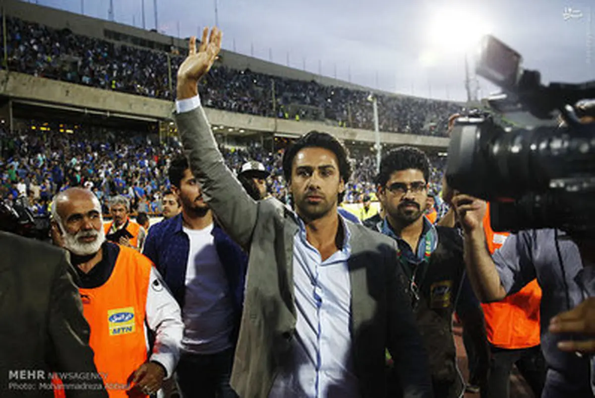 حاشیه‌های پایان دیدار استقلال و تراکتورسازی/ تصاویر