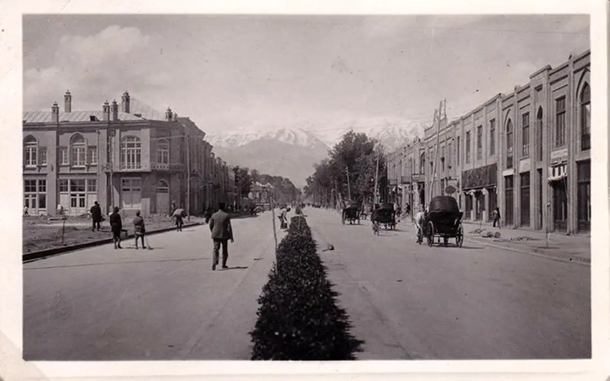 عکس/خیابان فردوسی تهران ۱۳۱۰