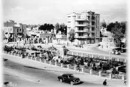 عکس: میدان فردوسی سال ۱۳۳۶