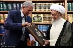 تصاویر دیدار وزیر کار با مراجع عظام - قم
