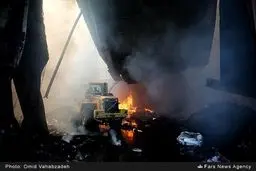 آتش‌سوزی انبار کالا و لوازم خانگی در شورآباد/تصاویر