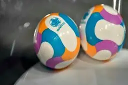 اولین عکس گوی قرعه‌کشی مسابقات یورو ۲۰۲۰ /عکس