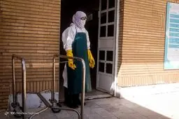 اجساد کفن شده کرونایی و دفن تلخ در اهواز