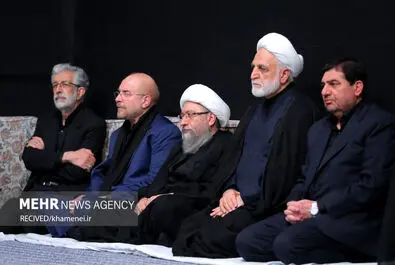 رهبر انقلاب عزاداری