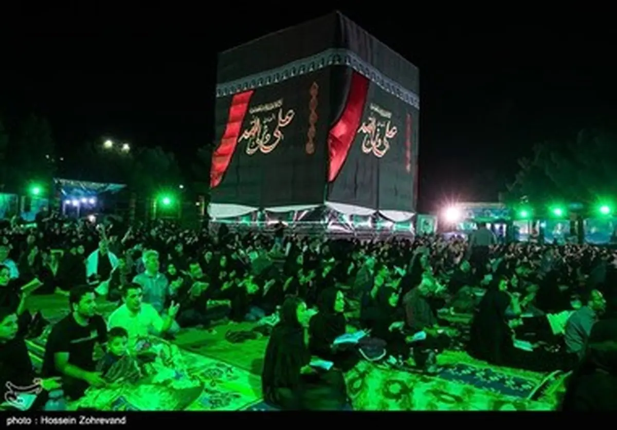 روایت تصویری از احیای آخرین شب قدر امسال