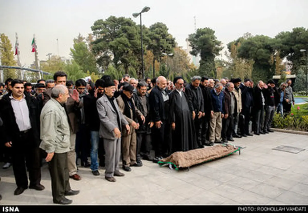 تشییع غریبانه پیکر مجید بهرامی/ تصاویر